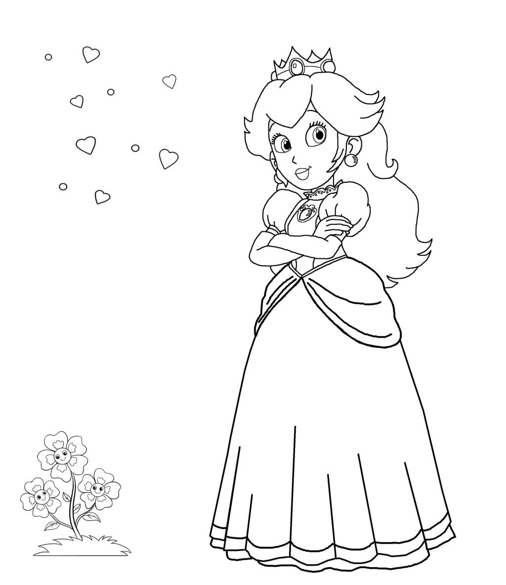 Princess for coloring