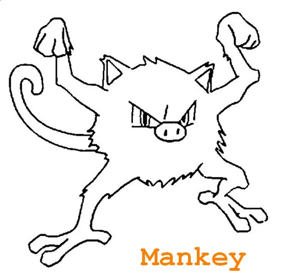 Mankey bezdzione
