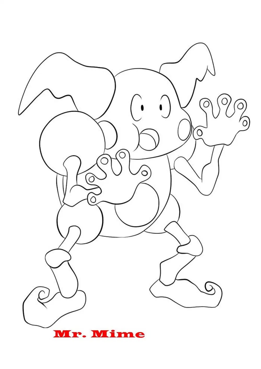 Mr Mime pokemonas