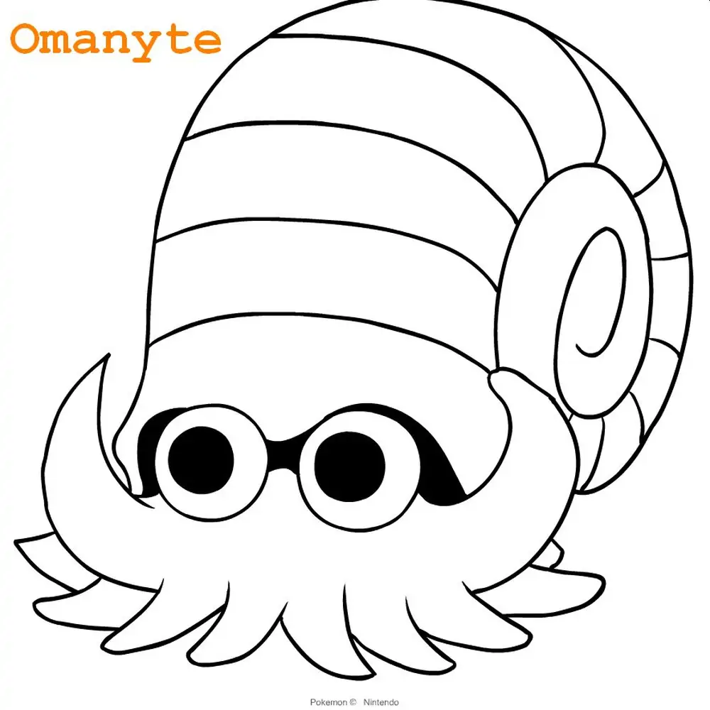 Omanyte pokemonas