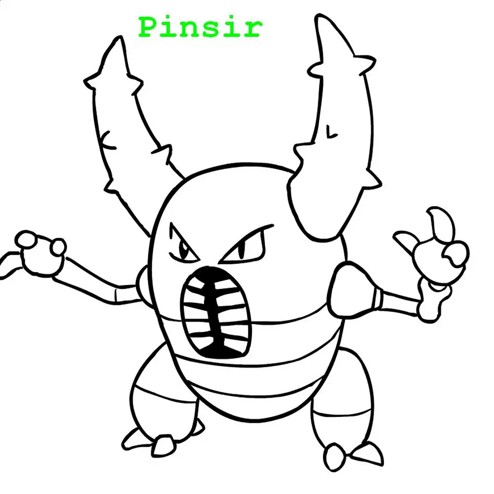 Pinsir pokemonai