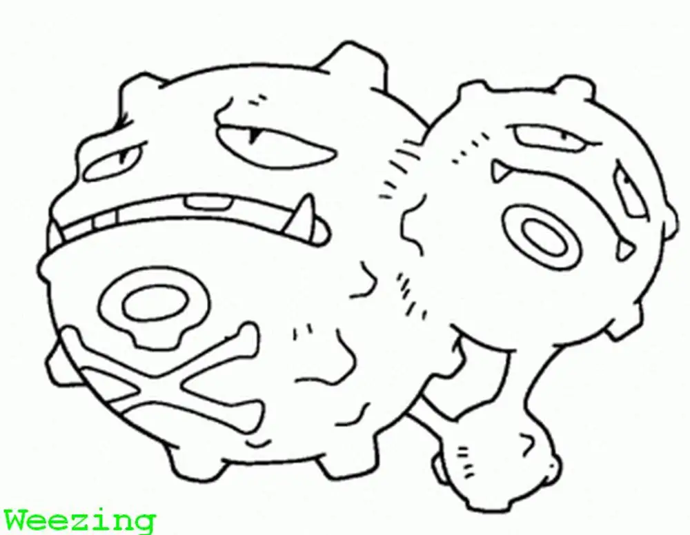 weezing pokemonas