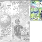 100 rubli russi da colorare