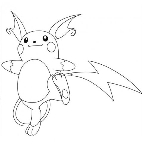 Raichu farvelægning