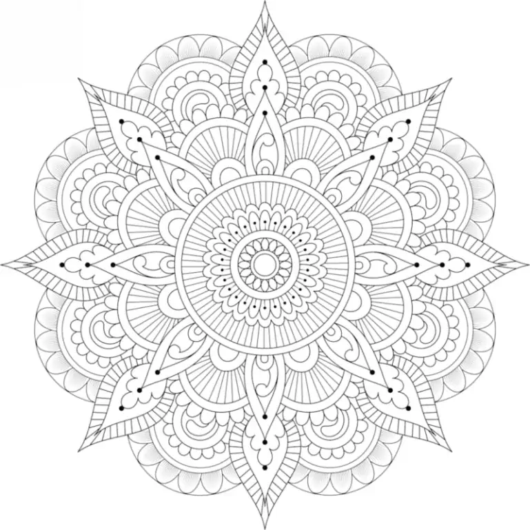丸い曼荼羅