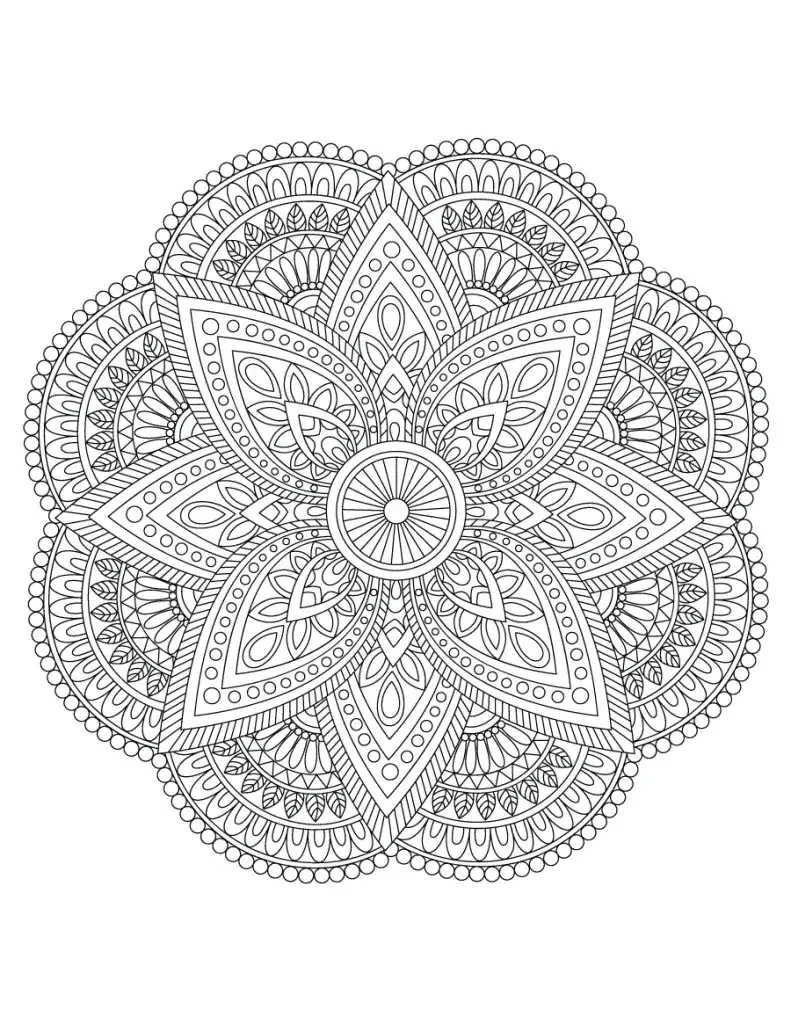 kringlótt mandala