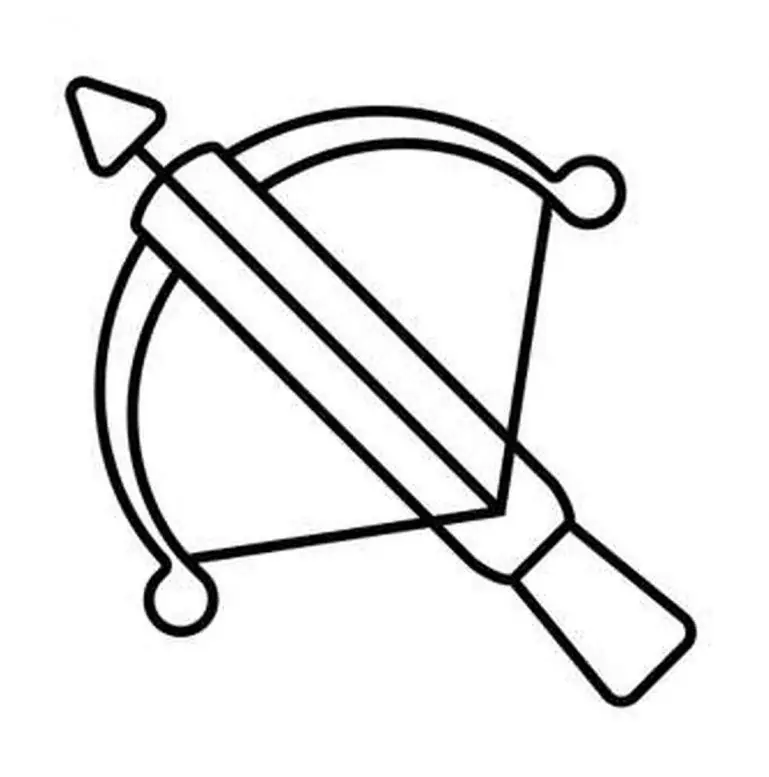 Armbrust Ausmalbilder