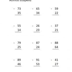 subtraction para sa ikatulong grado