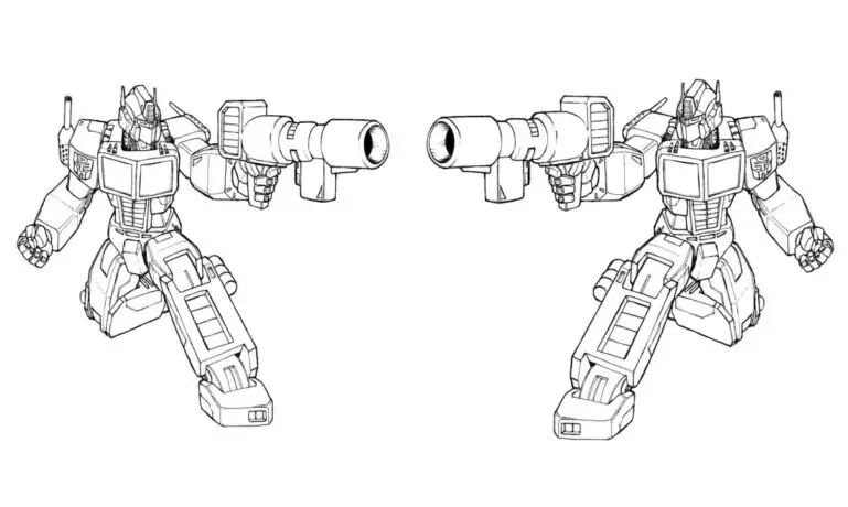 2 Transformers رسومات للتلوين