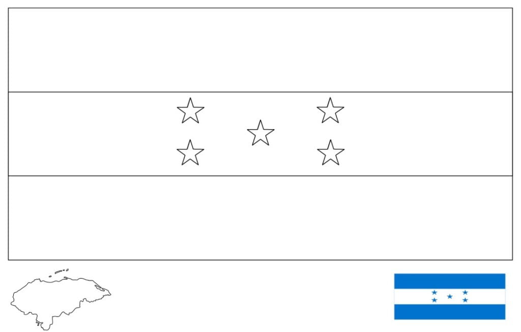 Honduras vlag