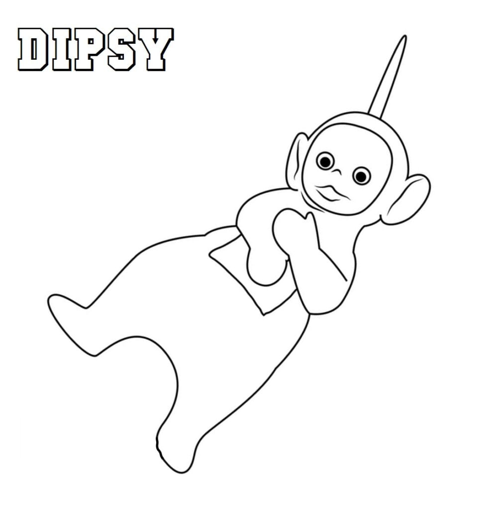 Dipsy målarbilder