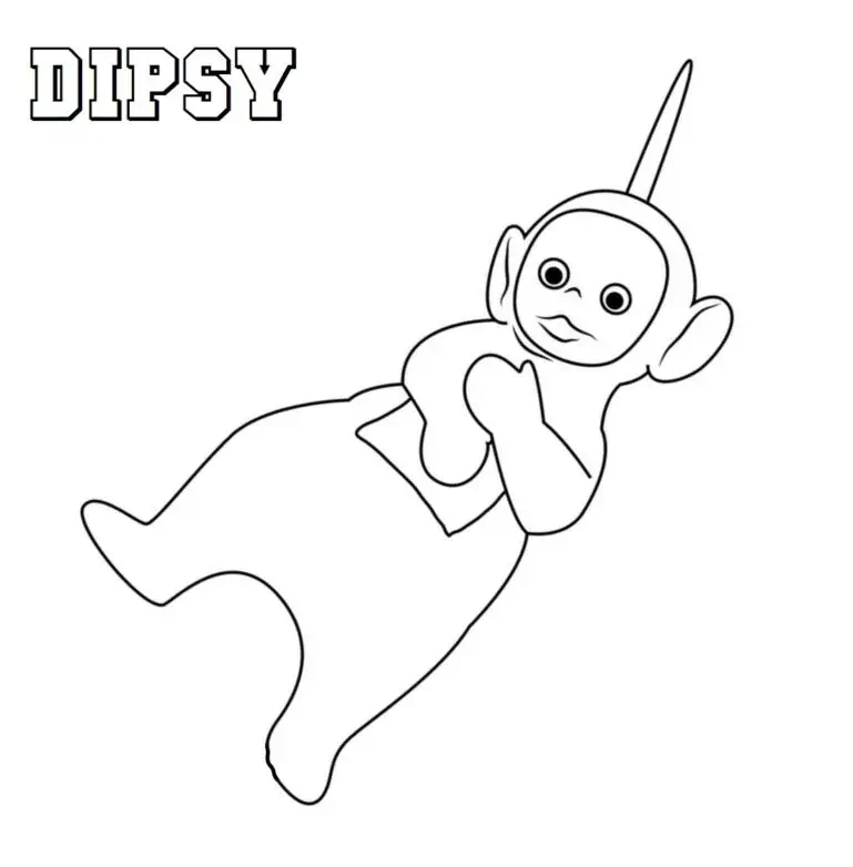 Dipsy coloriages
