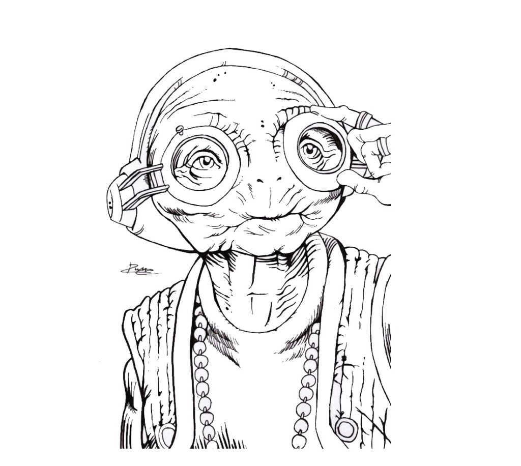 maz kanata spalvinimui