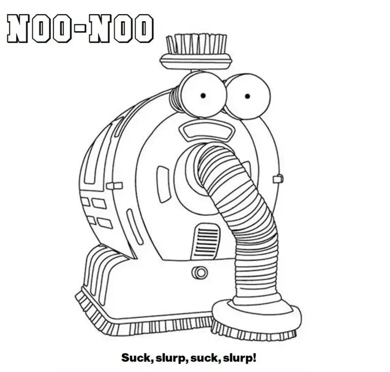 noo-noo pour colorier