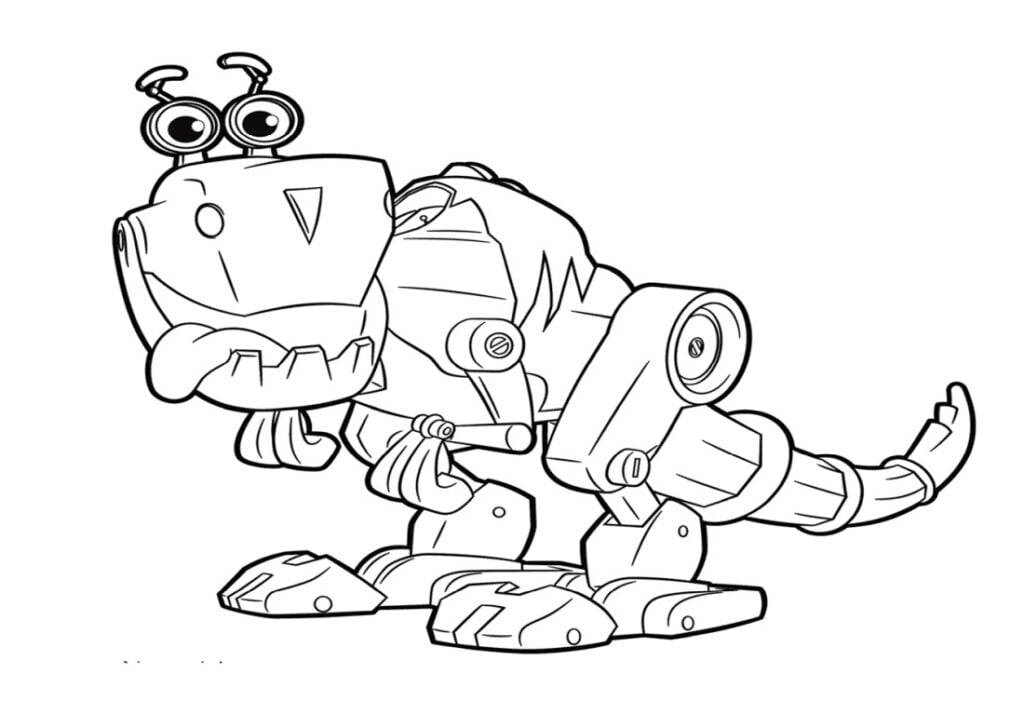  Coloriages Robodino