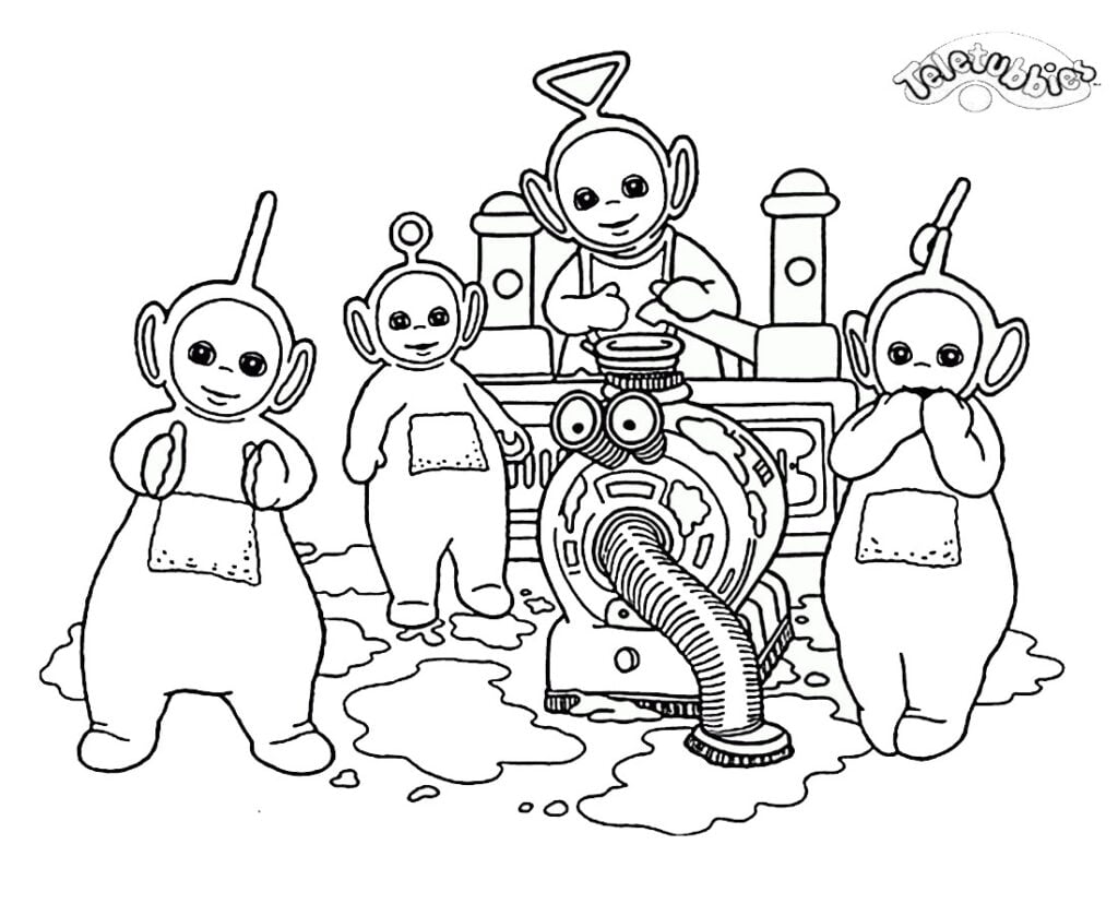 Pomp en teletubbies