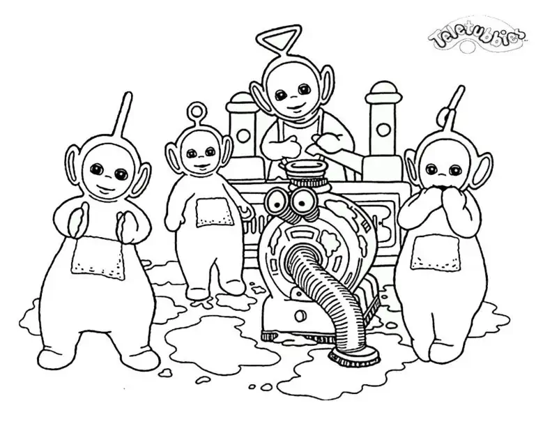 Pompe et télétubbies