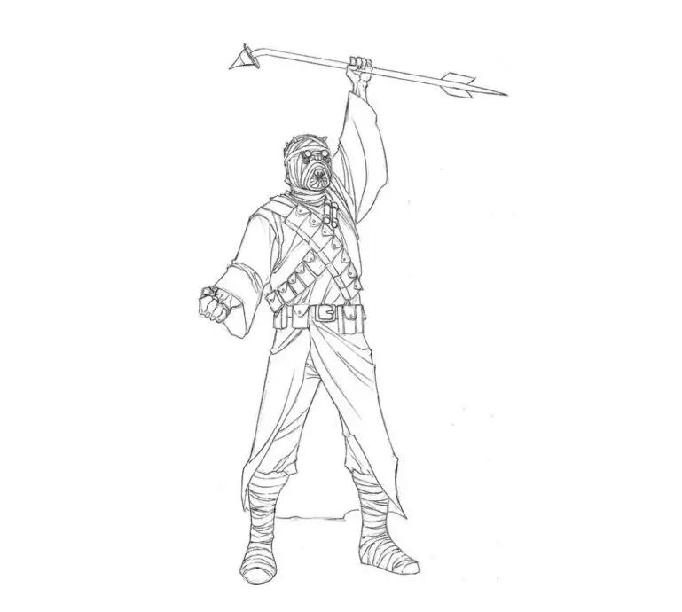 star wars tusken-raider k obarvení