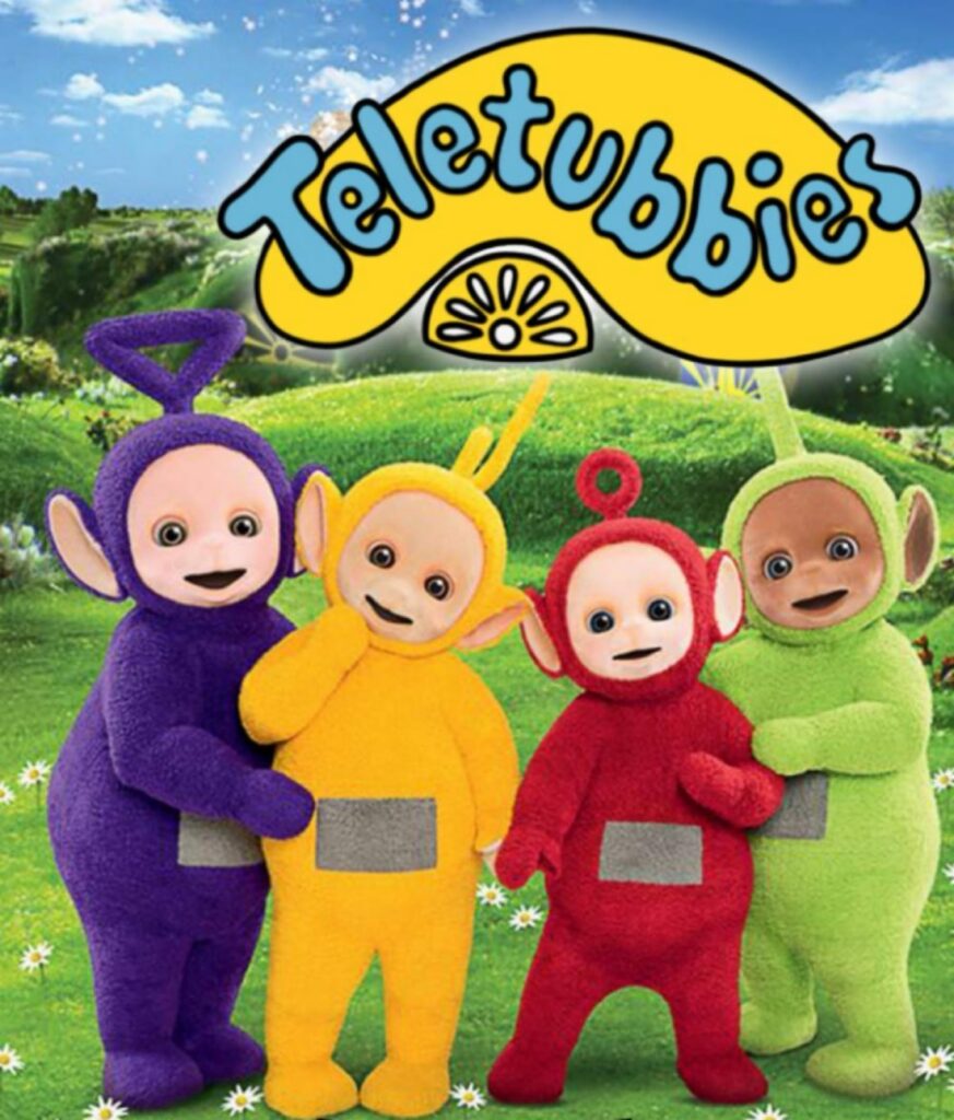 Teletubby-kleuren