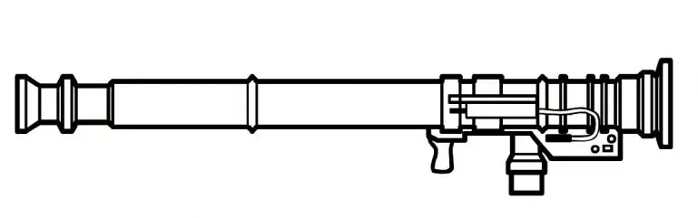 Waffe Panzerfaust Ausmalbilder