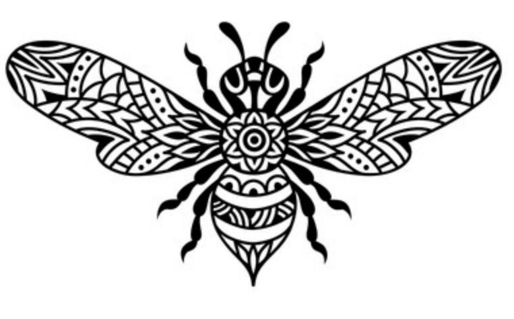 mandala de abeja