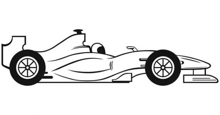 Voiture de course Bolida.