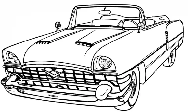 Cadillac coloriage