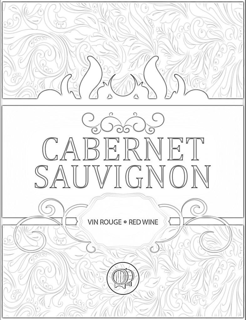 Pagkukulay ng Cabernet Sauvignon