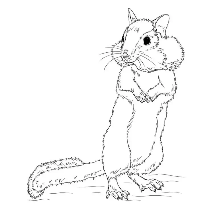 Chipmunks for fargelegging