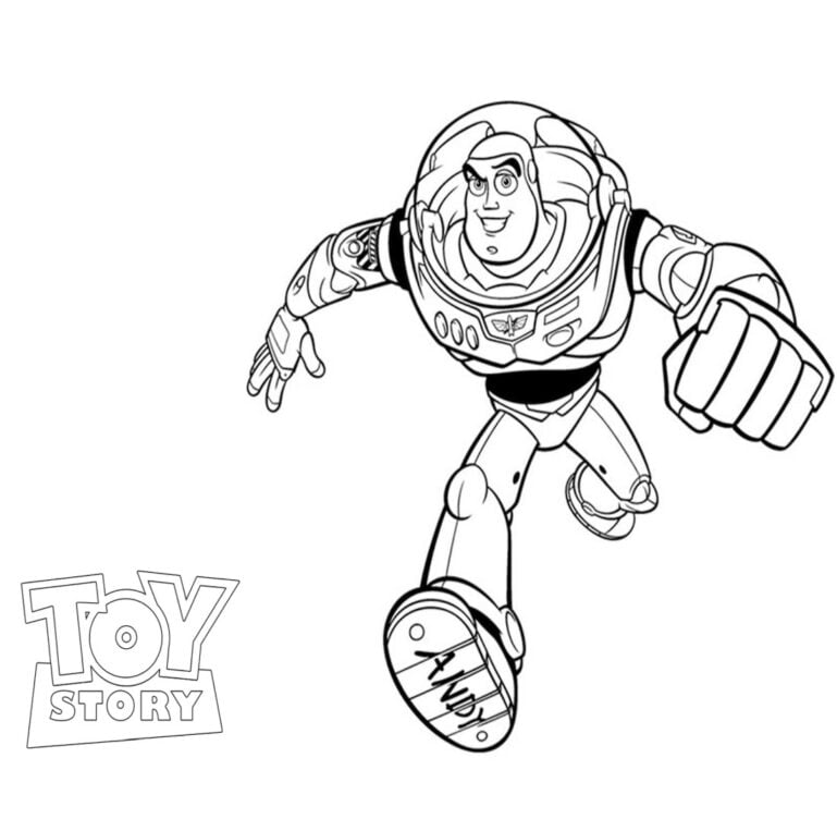 Toy Story(토이 스토리)  색칠공부 도면