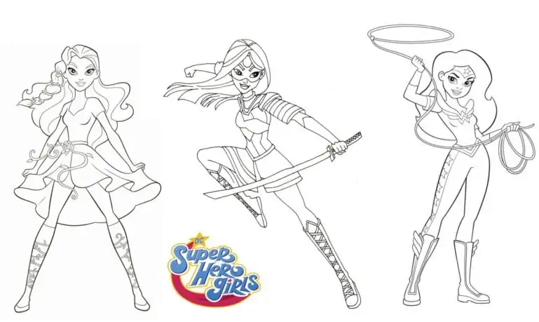 DC Super Hero Girls bojanka