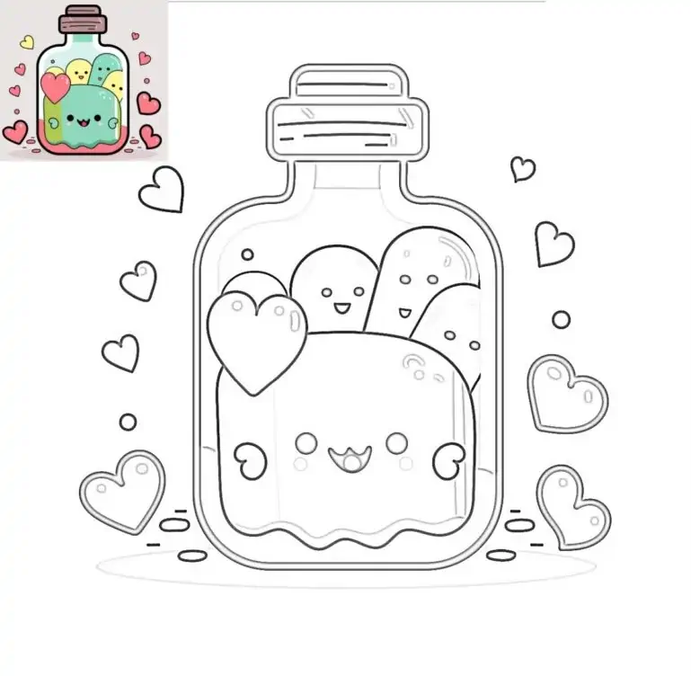 かわいいボトル