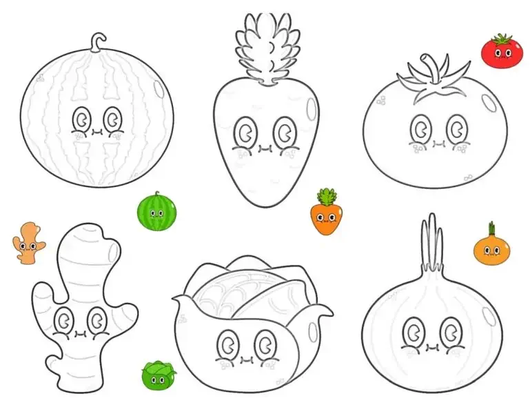 kawaii 野菜着色用、kawai