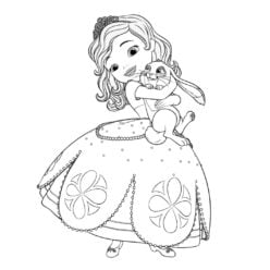 dibujos de princesas para colorear