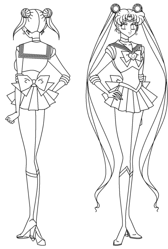 Módne oblečenie Sailor Moon
