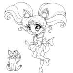 Gambar mewarnai Sailor Moon