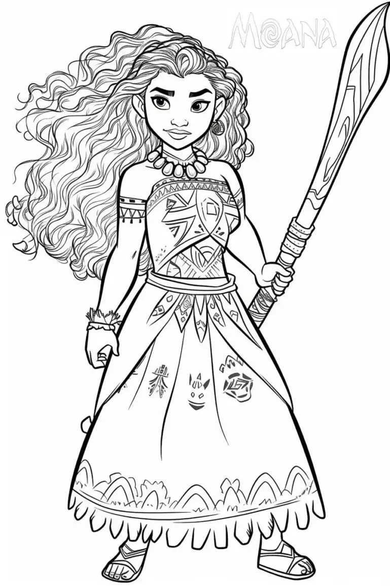 Moana bojanka