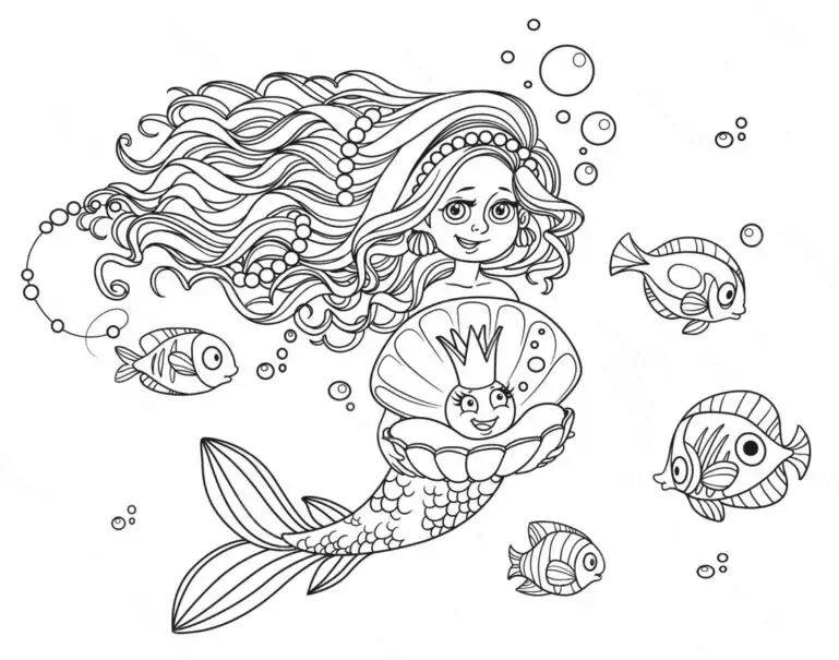 sirena del océano