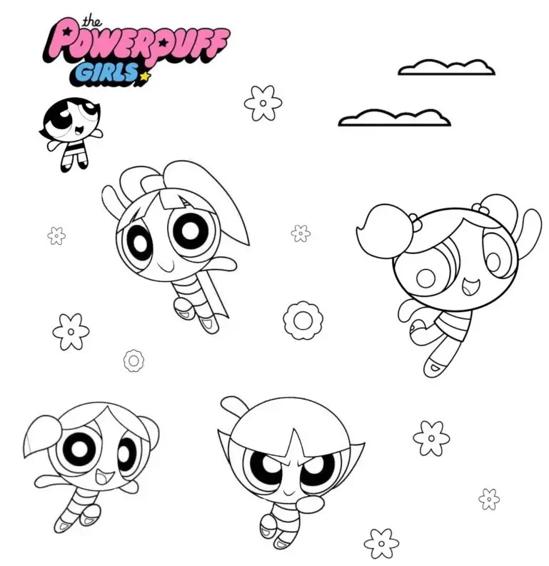 PoverPuff Girls bojanka