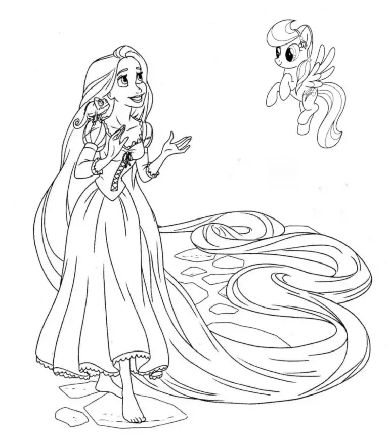 princeza Rapunzel