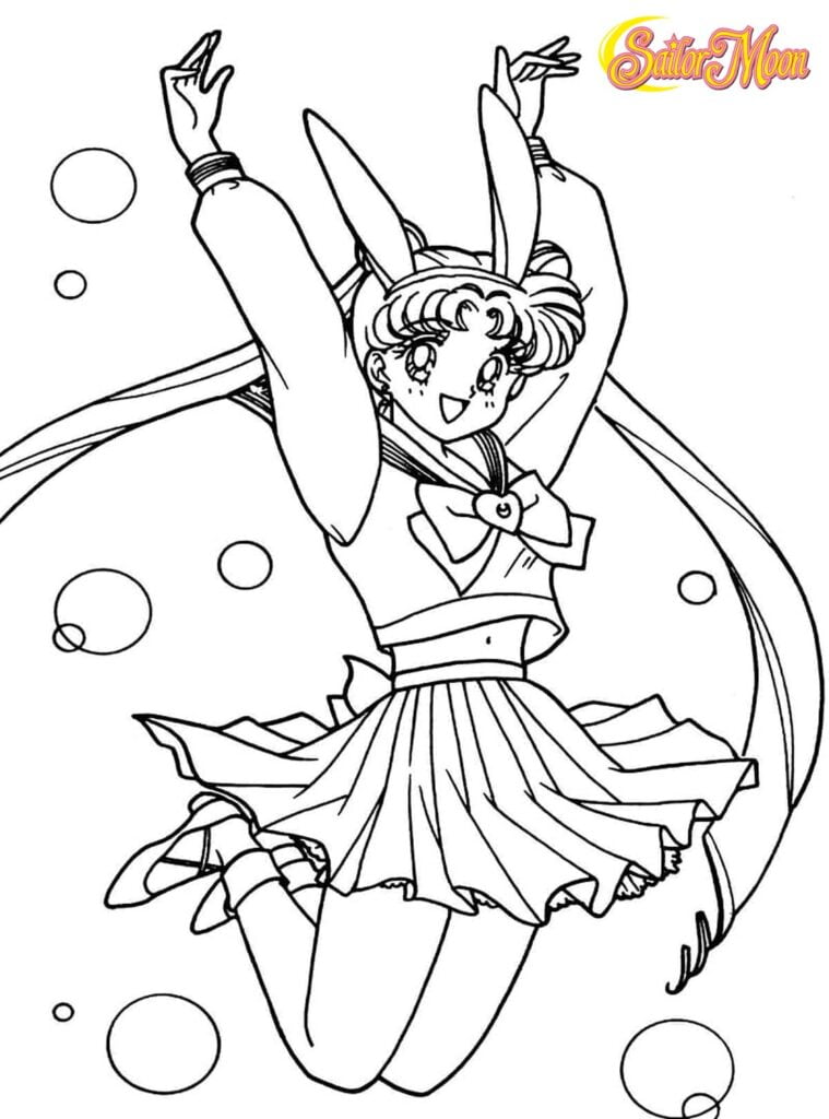 Sailor Moon mergaitė