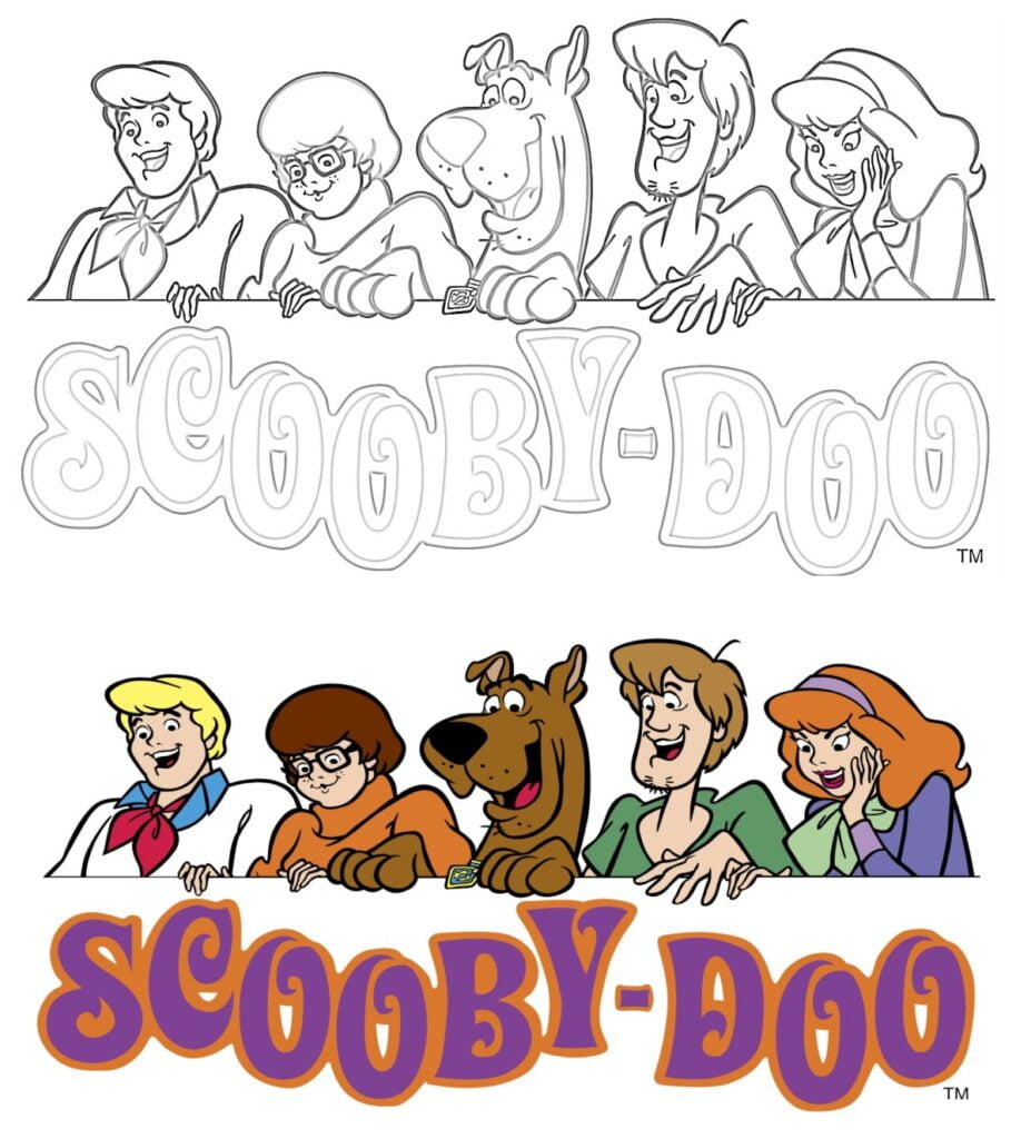 Scooby doo logotips