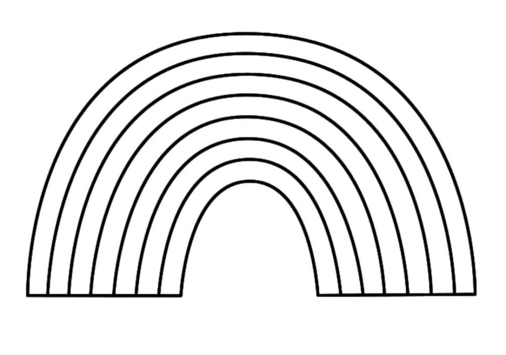 Un simple arc-en-ciel