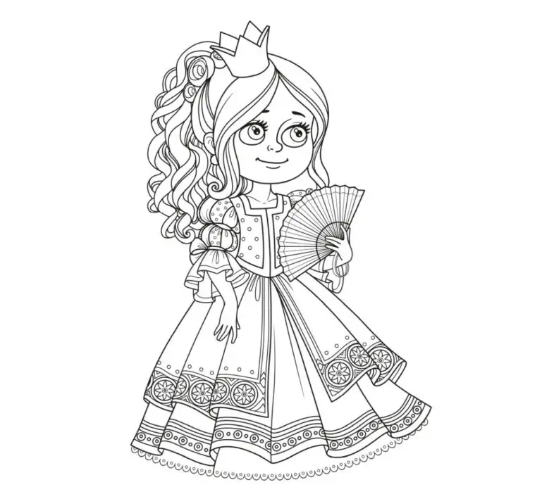 Mala princeza bojanka