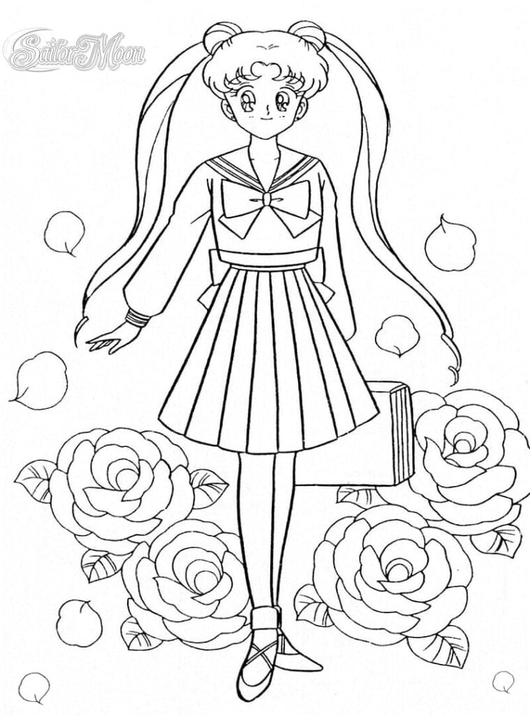 Usagi Tsukino coloriages