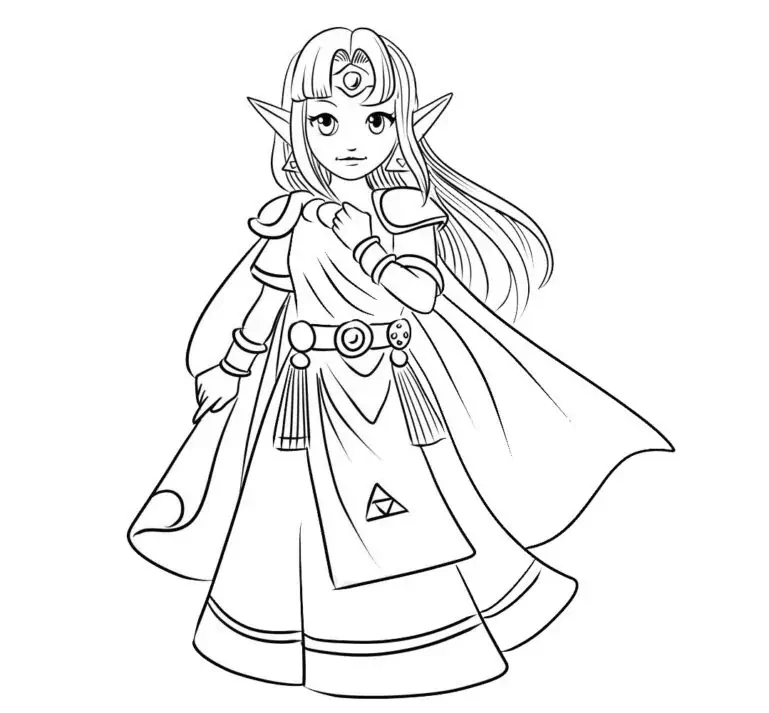 Zelda bojanke