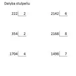 odeljenje matematike za učenike petog razreda