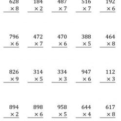 matematisk multiplikation för femteklassare