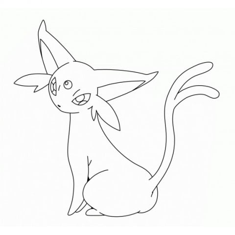 Kuchorea kwa Espeon