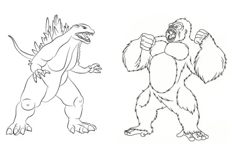 King Kong for fargelegging, king kong